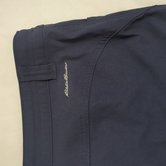 Eddie Bauer Tech Capri Pants, Color Blue Size 12 - Picture 12 of 16